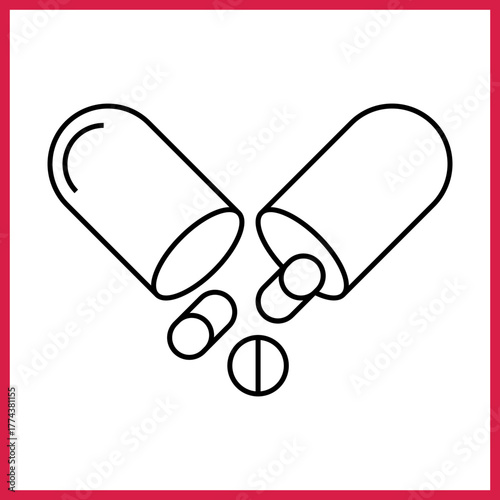 Antivirals icon desigbn