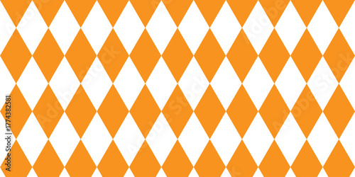 Checkered harlequin diamond seamless background pattern. Vector seamless pattern of diamond geometric shapes. 