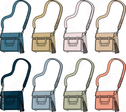 Chic Crossbody Bag Collection Fashionable and Functional Handbags