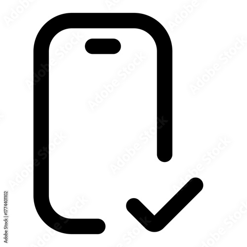 Device config outline icon set