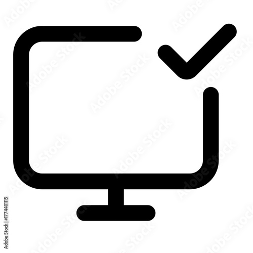 Device config outline icon set