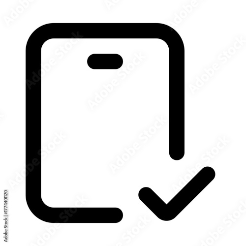 Device config outline icon set