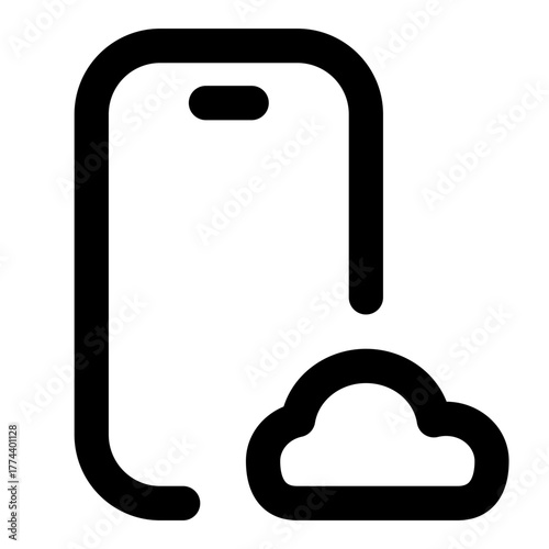 Device config outline icon set