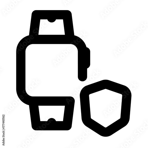 Device config outline icon set