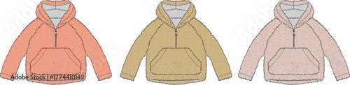 Fashionable Pullover Hoodies in Earth Tones A Cozy and Stylish Apparel Collection