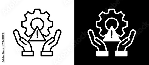 Crisis Management linemixed icon