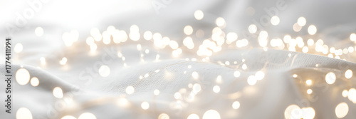 Soft focus background with bokeh lights, elegant and dreamy atmosphere