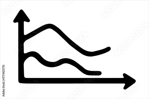 Vector illustration in doodle style diagram Основные RGB