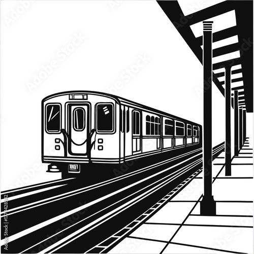 train in the station