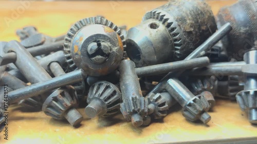 Rusty and Dusty Drilling Cartridges and Keys to Key Drilling Cartridges, Legacy Industrial Technology