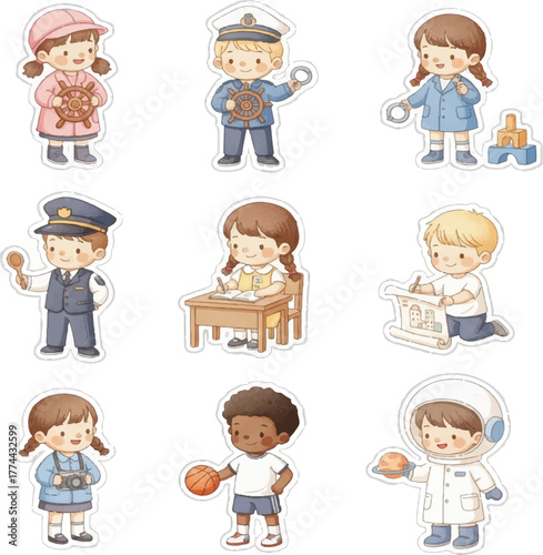 Kids Dream Jobs 2: Little Professionals in Action