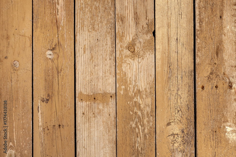 Fototapeta premium Wooden texture background top view