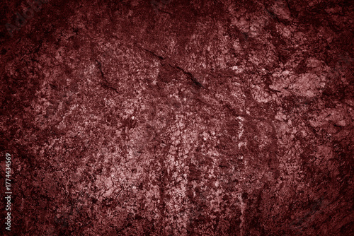Textured red rock surface with rough, natural details.