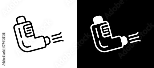 Smart Inhaler linemixed icon