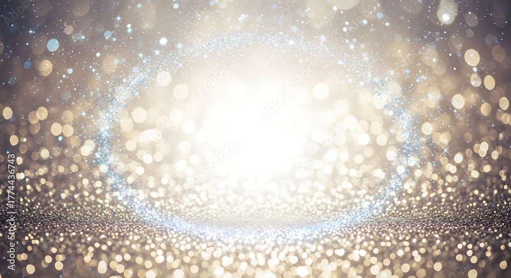 Fototapeta premium Sparkle and Bokeh Light