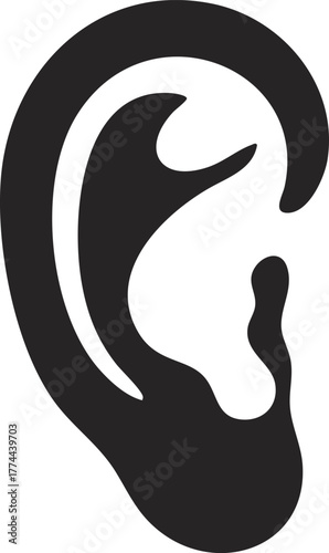 Ear - Vector Illustration