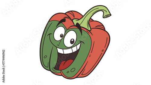Happy capsicum