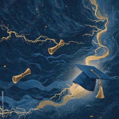 Graduation Ceremony in the Cosmos.