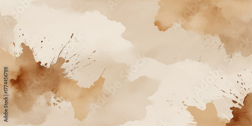 A brown, vintage grunge world map with an old paper texture background, perfect for an antique or ancient design illustration