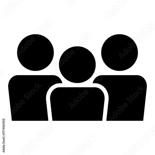 Man icon vector. People illustration sign. Team symbol. User web icon.