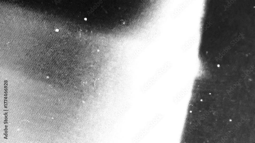Fototapeta premium Film black old noise texture background. Distressed grain retro photo effect. Old movie filter overlay. Grunge gritty texture with dust, scratches.