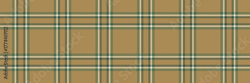 Blanket seamless fabric tartan, strip texture vector background. Path pattern plaid check textile in amber and pastel colors.