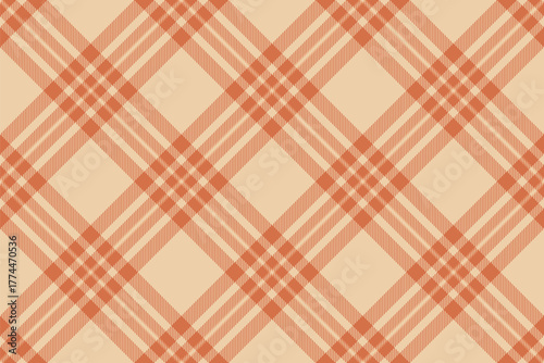 Classic plaid pattern in warm, earthy tones. Ideal for textiles, backgrounds, or designs needing a touch of rustic charm and timeless style. Versatile  seamless.