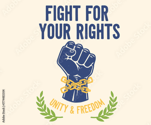 protest slogan featuring a crossed-out crown and the words 'NO KING'. The design symbolizes opposition to authority and political policies