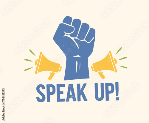 protest slogan featuring a crossed-out crown and the words 'NO KING'. The design symbolizes opposition to authority and political policies