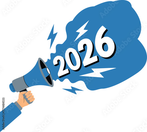 Year 2026 Megaphone Announcement.