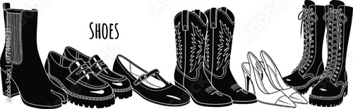 Shop trendy footwear collection stylish boots and heels design