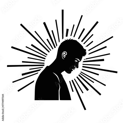 Introspective Emo Profile with Geometric Rays