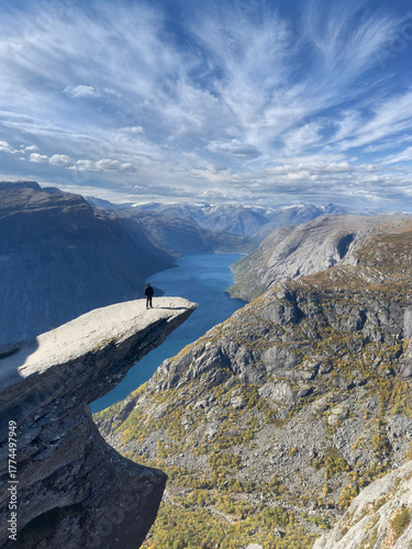 mountain landscape with blue sky