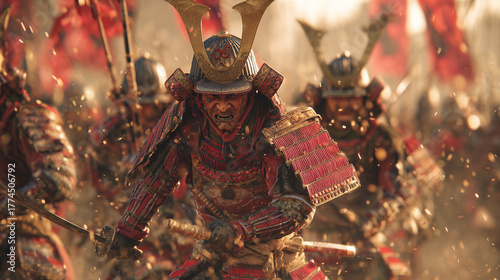 戦場の侍