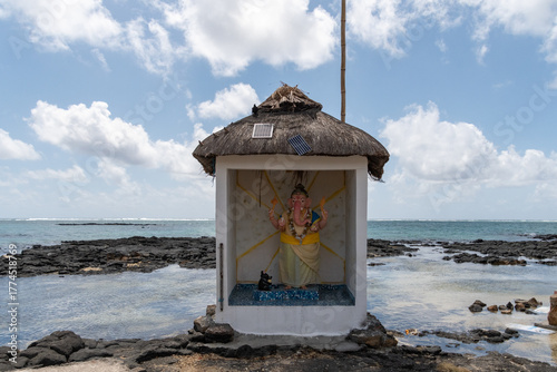 Hinduistischer Tempel Ganga Yamuna Maha Kali Mandir in Belle Mare Mauritius