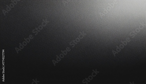 Wallpaper Mural dark black white gray grainy gradient background abstract monochrome noise texture backdrop wide banner size Torontodigital.ca