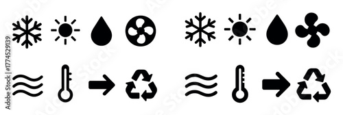 Air Conditioning Icons