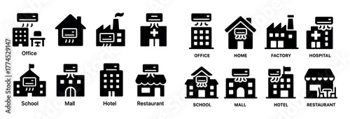Air Conditioning Icons