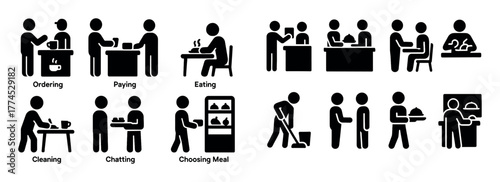 Cafeteria Icon Set