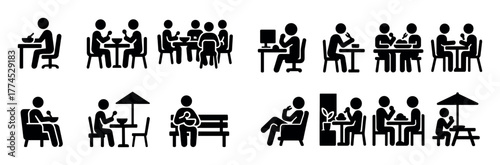 Workplace Dining Icons