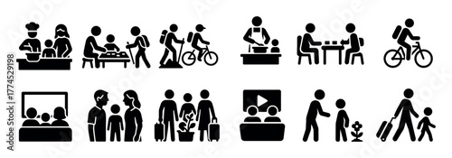 Family Activity Icons