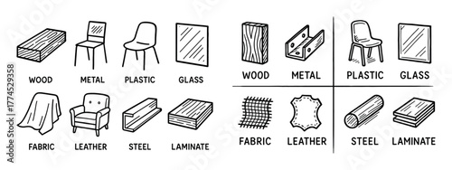 Office Furniture Icons