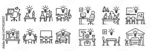 Idea Spaces Icons