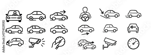 Road Activity Icons