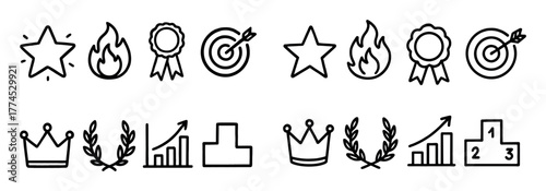 Doodle Sports Icons