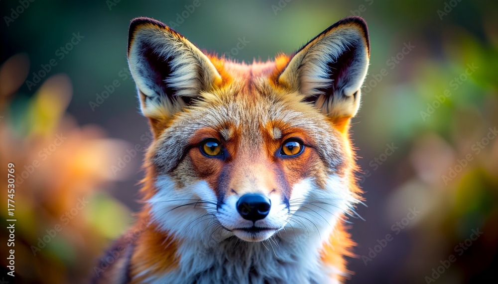 Fototapeta premium red fox portrait