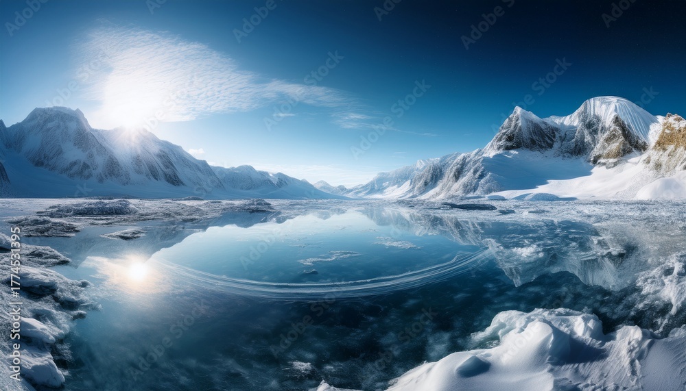 Obraz premium Frozen Planet