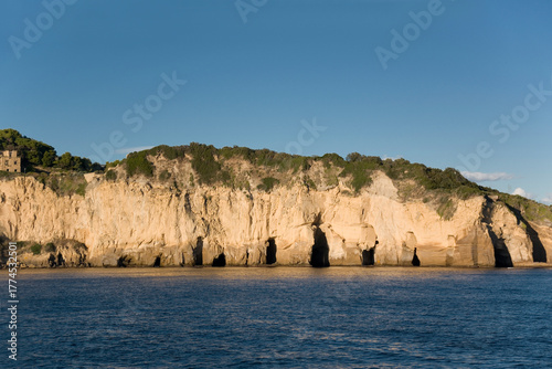 Trentaremi bay in the gulf of Naples, Italy