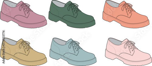 Trendy Colorful Shoe Collection Stylish Footwear for Every Occasion