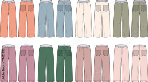 Vibrant Trouser Collection A Palette of Comfort and Style